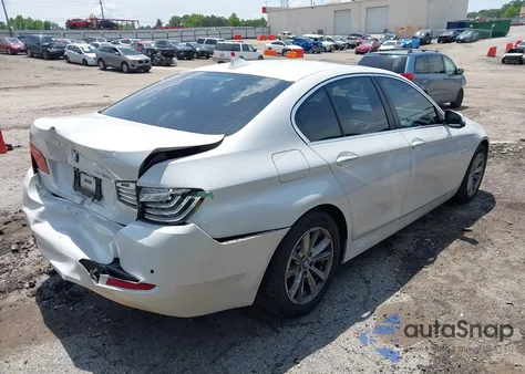 2016 BMW 528I из США, поврежденный, VIN WBA5A5C50GD528421